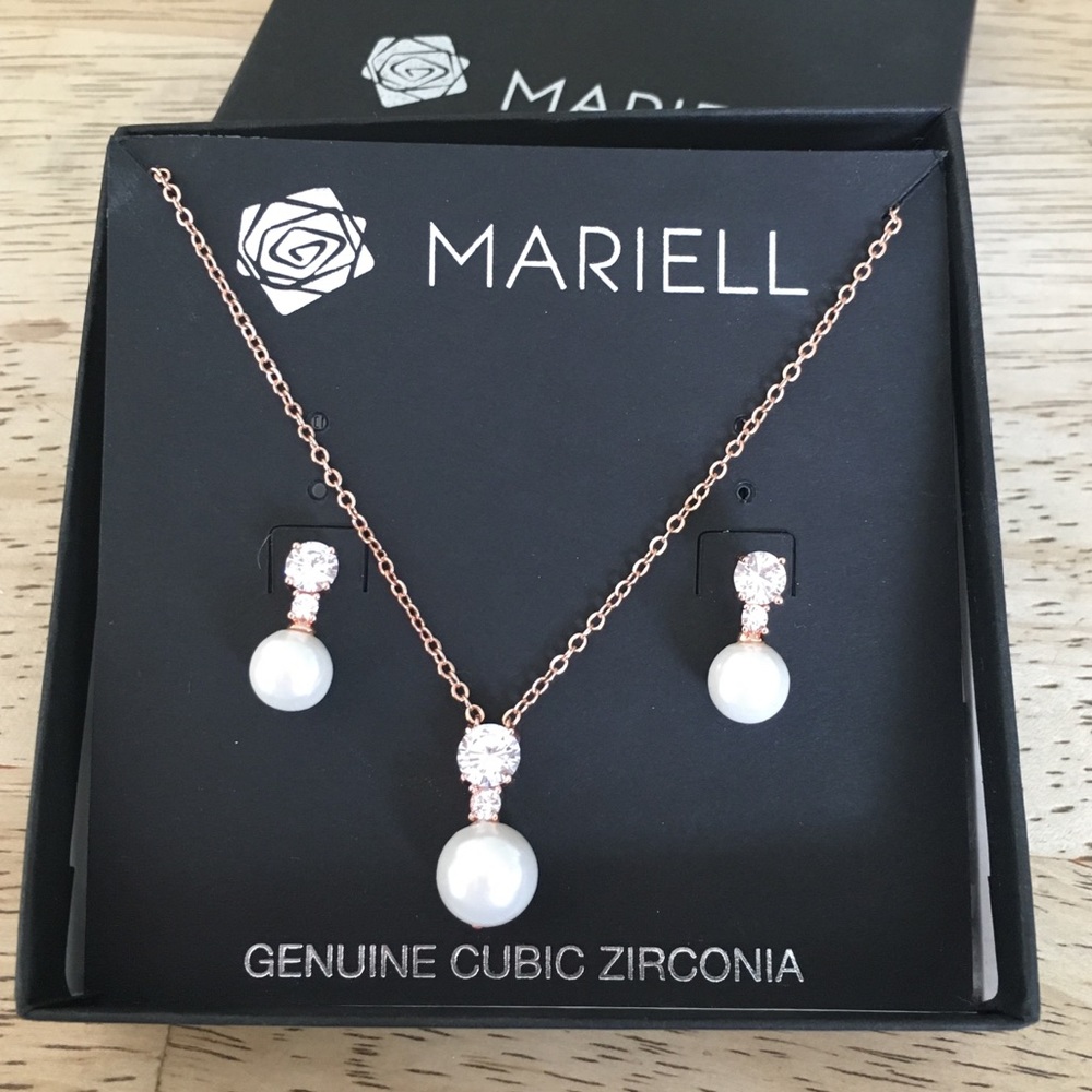 Rose Gold Mariel Jewelry Set